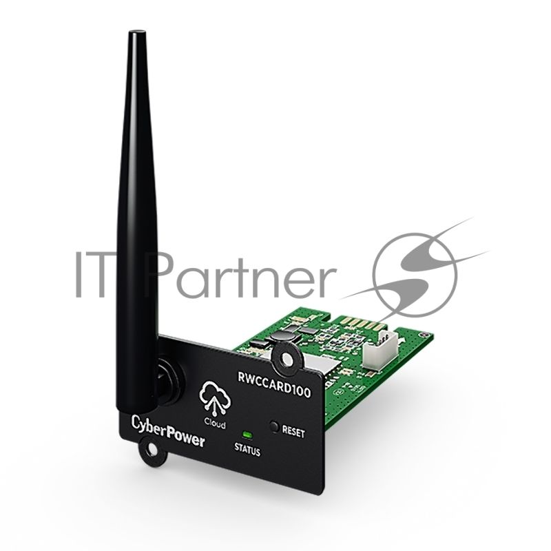 Карта облачного мониторинга Cloud monitoring card CyberPower RWCCARD100 NEW для 1ф устройств, беспроводная, Wi-Fi