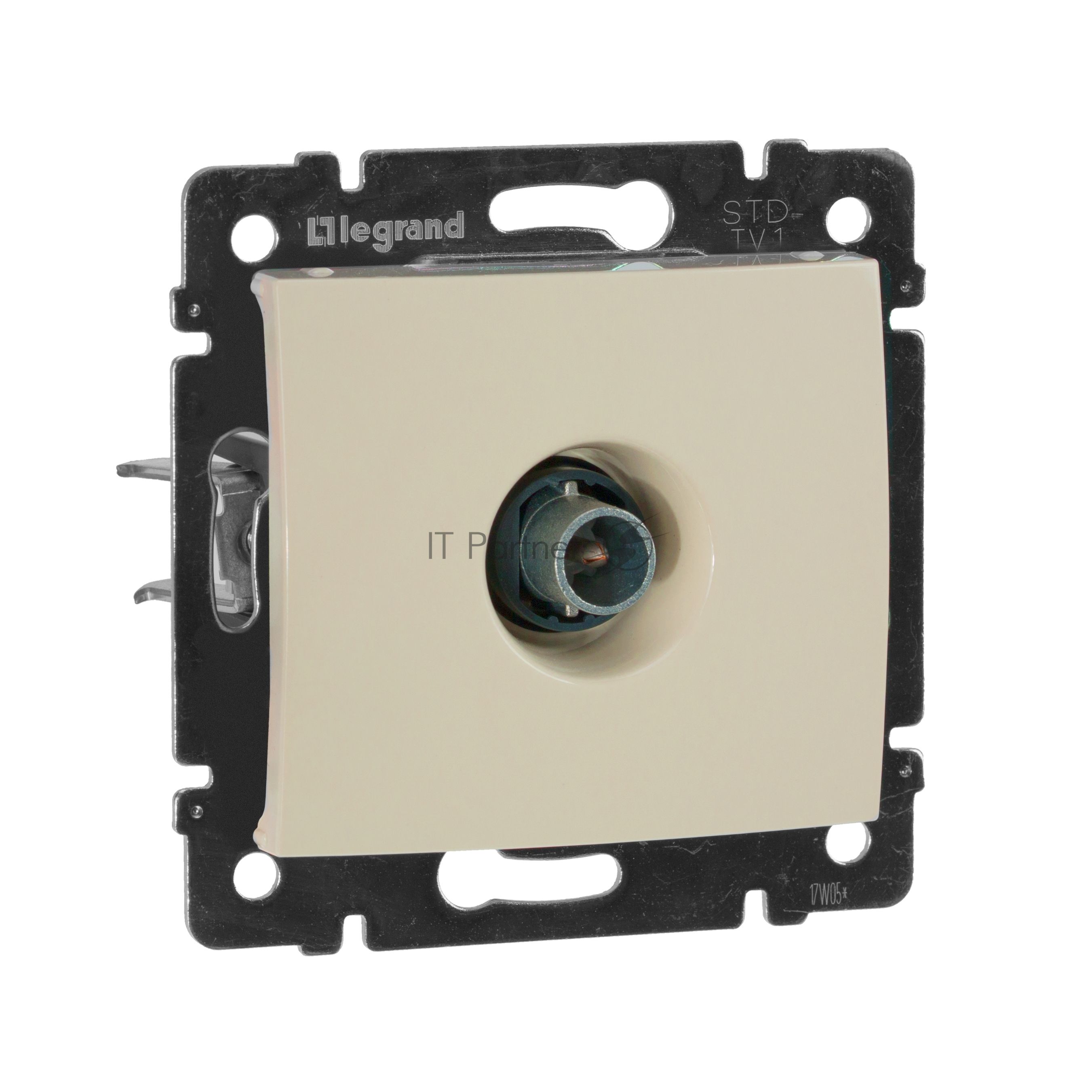 Розетка телевизионная Legrand 774329 TV Valena звезда 1,5Дб 2400МГц (слоновая кость)
