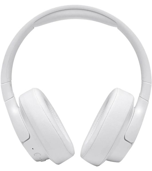 Беспроводные/проводные наушники JBL Tune 770NC белый, полноразмерные, Bluetooth + проводной, активное шумоподавление, до 70 ч