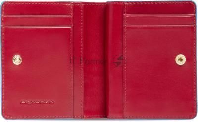 Кошелек женский Piquadro Blue Square PD6660B2R/R красный