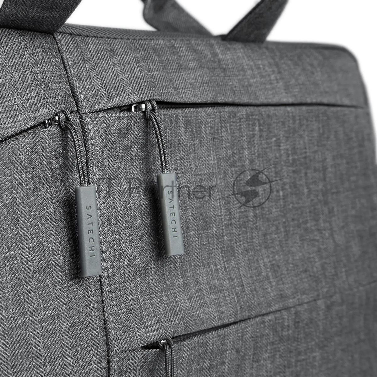 Сумка Satechi ST-LTB13 Water-Resistant Laptop Carrying Case для ноутбуков до 13" дюймов. Материал нейлон. серый.