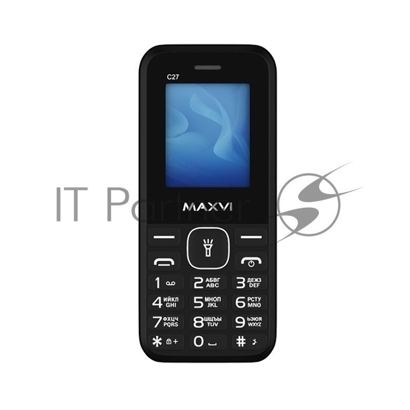 Мобильный телефон Maxvi C27 черный