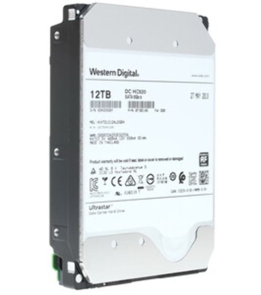 Жесткий диск HDD WD SAS Server 26Tb Ultrastar DC HC590 7200 12Gb/s 512MB 1 year warranty (replacement ST24000NM007H, MG11SCA24TE)