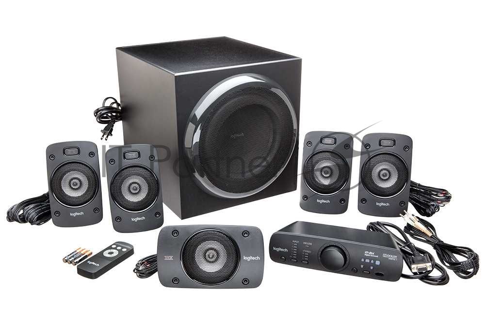 Колонки Logitech Z906 5.1 черный 500Вт
