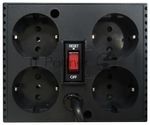 Стабилизатор напряжения Powercom TCA-1200 600Вт 1200ВА черный