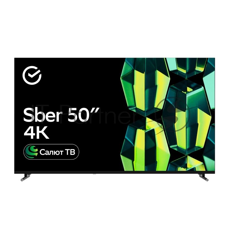 Телевизор Sber 50" SDX-50U4139 черный 4K LED UHD 60Hz Салют ТВ