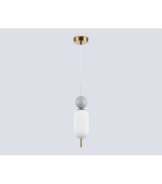 Светильник Ambrella light LH53101 BS/GR/FR латунь/серый/белый матовый G9 max 28W D100*330
