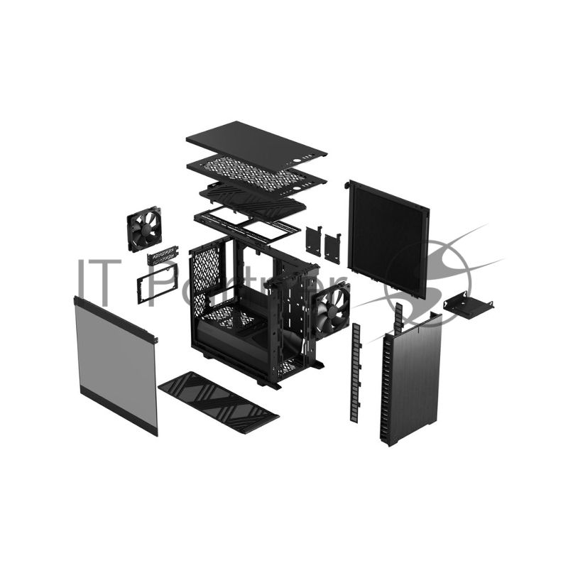 Компьютерный корпус Fractal Design Define 7 Nano черный TG Light Tint FD-C-DEF7N-02