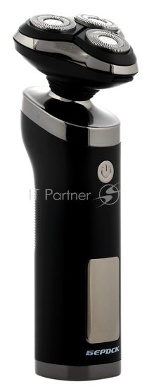 Электробритва Бердск 3318АС аккум./сет., влагозащ., LED диспл.