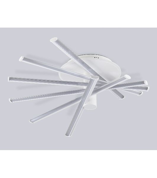 Потолочный светодиодный светильник Ambrella light FL6231 WH белый 88W 3000K-6400K+RGB 605*605*200 (ПДУ ИК)