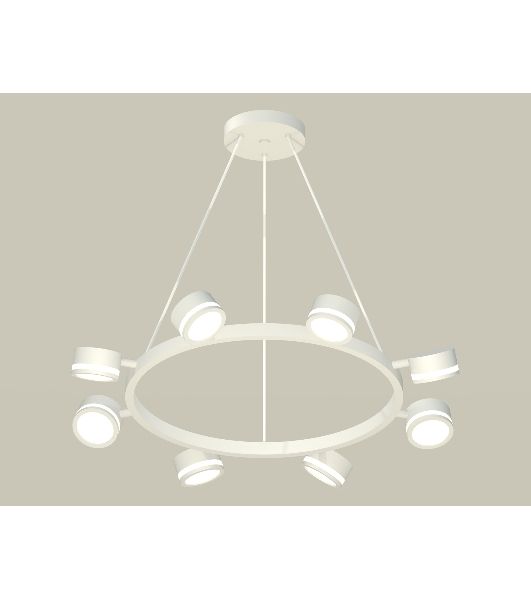 Светильник Ambrella light XB9195200/8 SWH/FR белый песок/белый матовый GX53 (C9195, N8412)