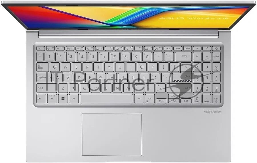 Ноутбук ASUS VivoBook X1504VA-BQ4172/15.6"/IPS/Intel Core 5 120U/8Gb/512Gb SSD/Intel Graphics/NoOS/серебристый/1.7kg