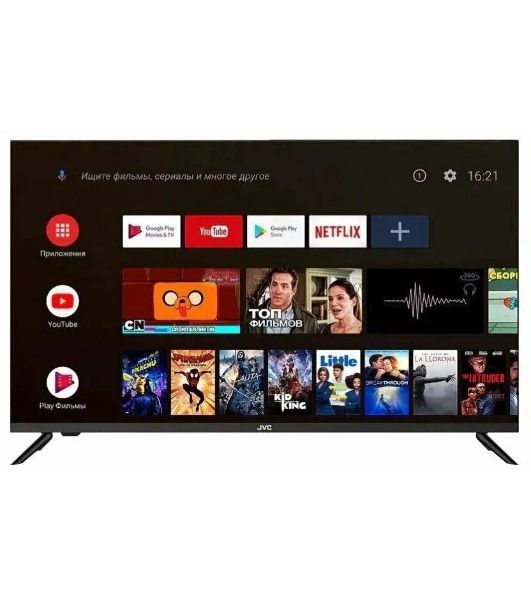 Телевизор JVC 32" LT-32M597 черный LED HD 60Hz Smart TV
