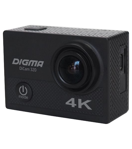 Экшн-камера Digma DiCam 320 черный