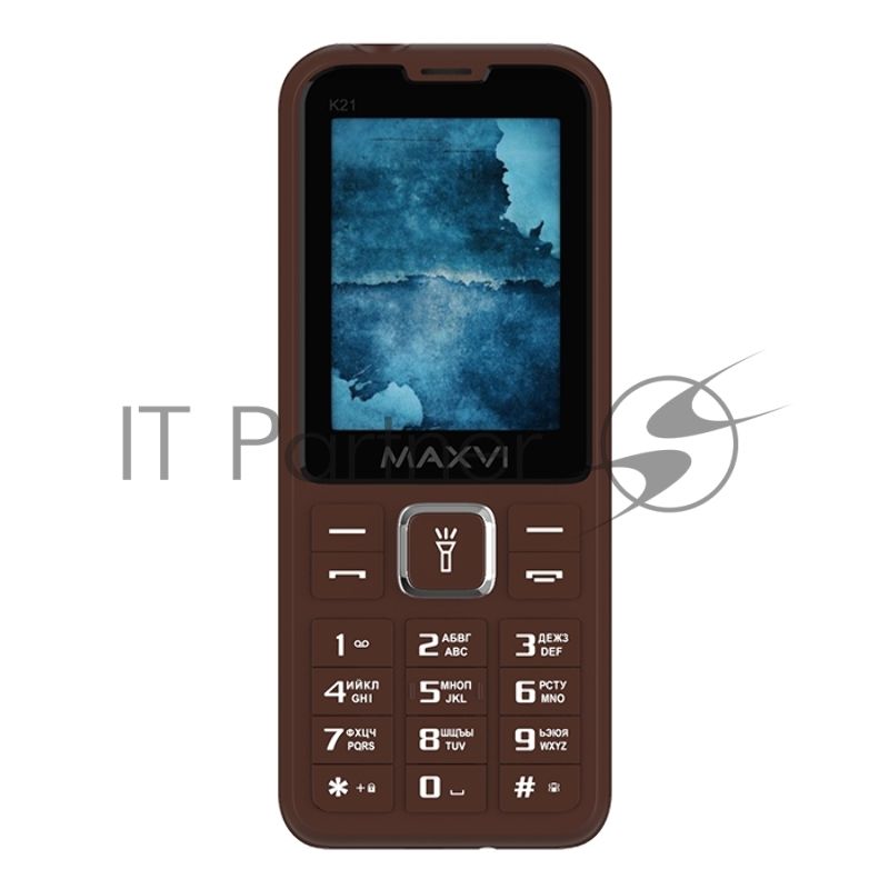 Мобильный телефон Maxvi K21 шоколадный