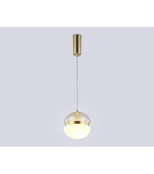 Подвесной светодиодный светильник Ambrella light LH11001 GD/FR золото/белый матовый 20W 3000K D180*200