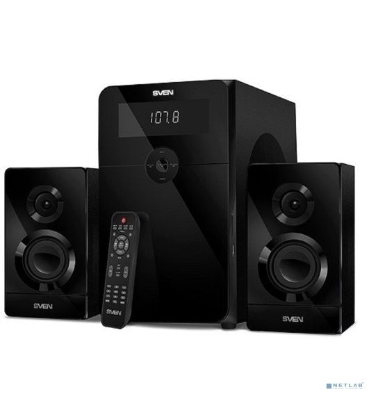 Акустическая система SVEN AC MS-2250, черный (80Вт, FM-тюнер, USB/SD, дисплей, ПДУ, Bluetooth)