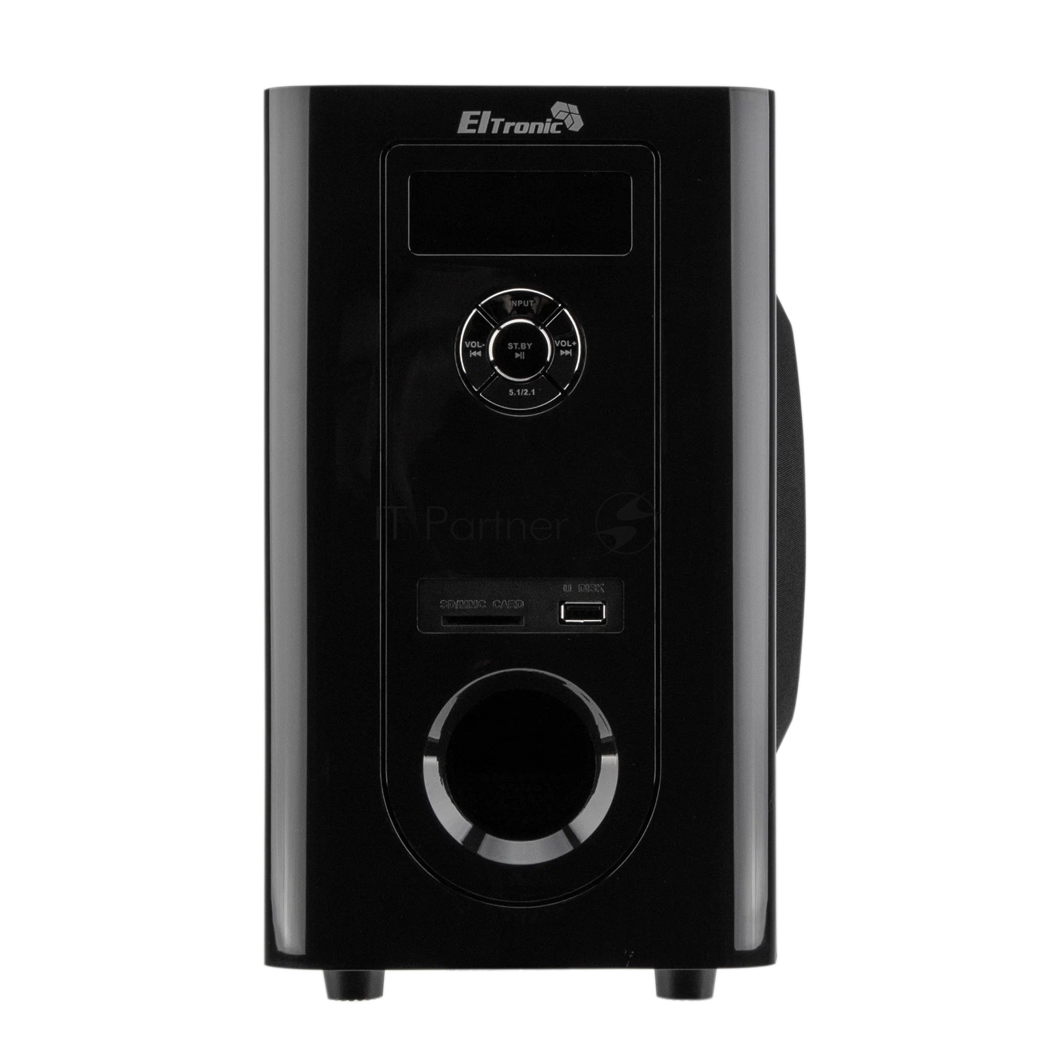 Акустическая система 5.1 ELTRONIC (30-89) HOME SOUND черный