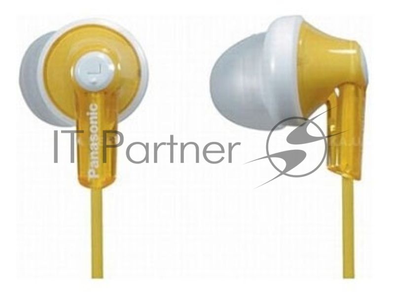 Наушники Panasonic RP-HJE118GUY желтый 1.1м