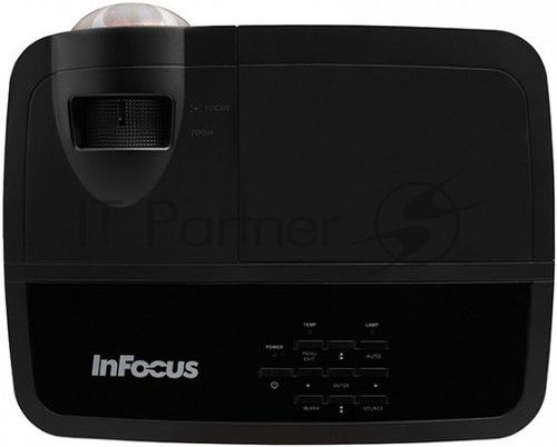 Проектор InFocus IN0026ST DLP, WXGA, 3800 lm, 30 000:1, 0.52:1, 2xHDMI 1.4, VGA in/out, S-Video, 3.5мм in/out, USB-A, RS-232, лампа 15 000ч.(ECO mode), 10W, 27дБ, 2,9 кг, БЕЛЫЙ