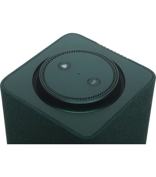 Умная колонка Яндекс Станция Макс, 65Вт, 1 динамик, часы, Алиса, Wi-Fi, Bluetooth 5.0, Zigbee, зеленый