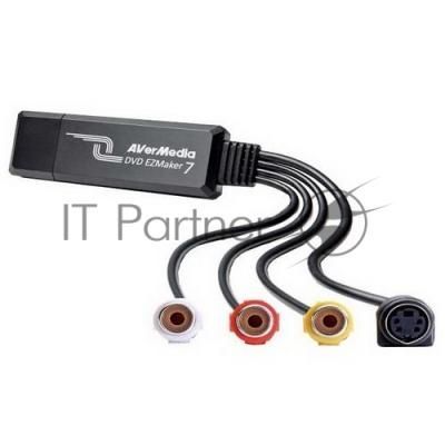 Тюнер AVerMedia DVD EZMaker 7 USB2.0 {Устройство видеозахвата USB2.0} Тюнер AVerMedia DVD EZMaker 7 USB2.0 {Устройство видеозахвата USB2.0}
