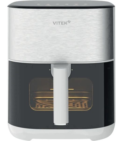 Аэрогриль Vitek VT-AF2001 серый, 2100 Вт, 6 л, сенсор, 13 программ