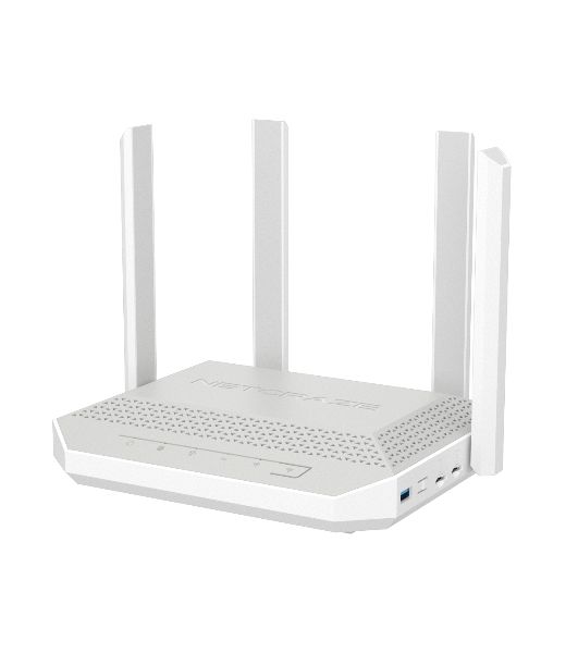 Гигабитный интернет-центр Netcraze Hopper 4G+ (NC-2312) с модемом 4G+, двумя слотами для SIM-карт, Mesh Wi-Fi 6 AX3000, 5-портовым Smart-коммутатором и многофункциональным портом USB 3.0