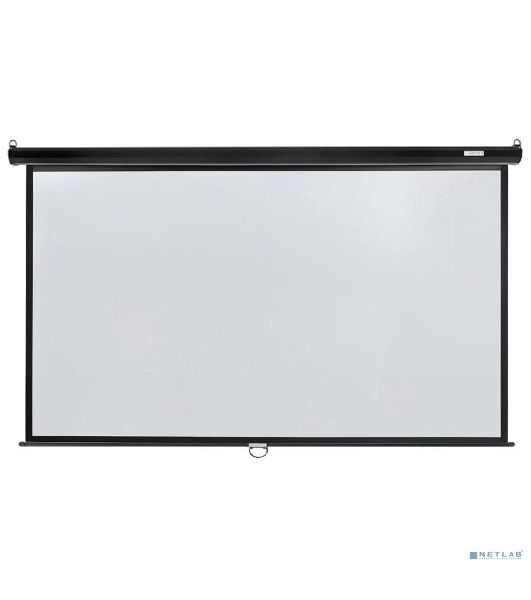 Настенный экран Lumien LEP-100130 Eco Picture 157х227см (рабочая область 124х221 см) (100") Matte White верх.кайма 30 см, восьмигранный корпус, возможность потолочн./настенного крепления, 16:9, корпус черного цвета (треугольная упаковка)
