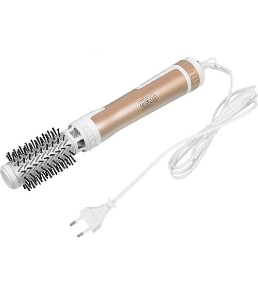 Фен-щетка Rowenta Brush Activ Compact CF9520F0 белый/золотой, 1000 Вт, ионизация, 40/50 мм
