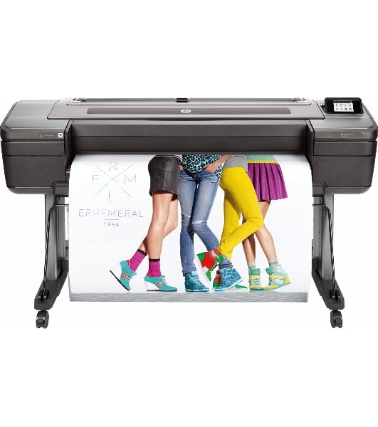 Плоттер HP DesignJet Z9+ PS Printer (44",9 colors, pigment ink, 2400x1200dpi,128 Gb(virtual),500 Gb HDD, GigEth/host USB type-A,stand,single sheet and roll feed,autocutter, PS, 1y warr)