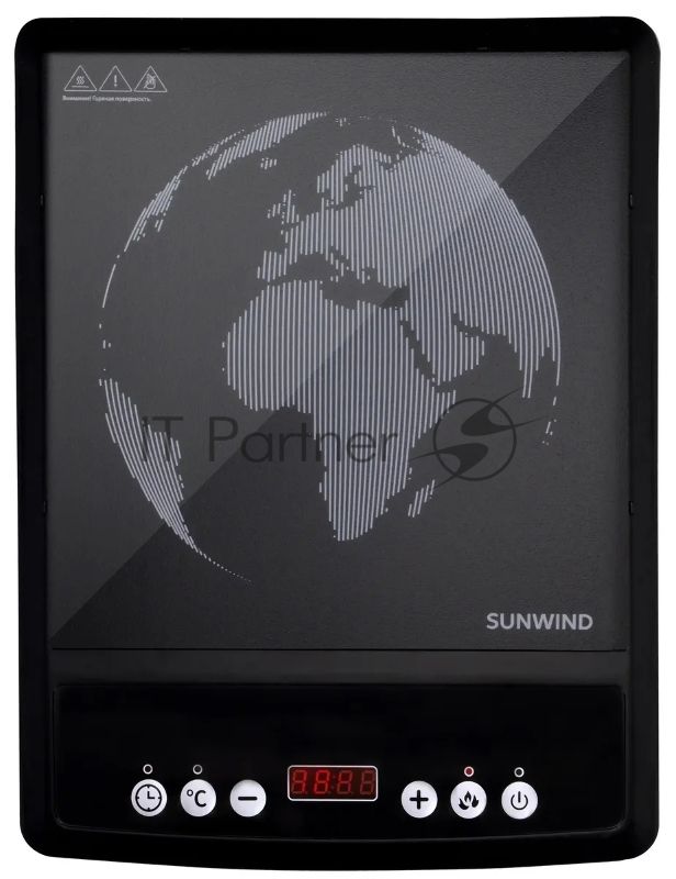Плита настольная индукционная SunWind SCI-0501 черный стеклокерамика (настольная)