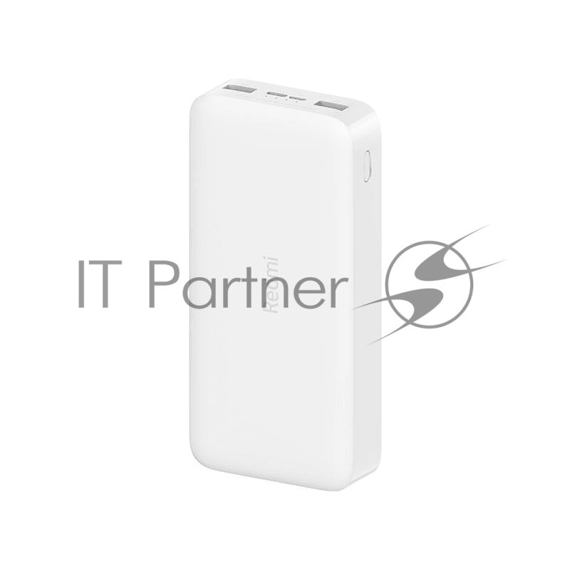 Внешний аккумулятор XIAOMI Redmi Power Bank 20000 mAh Micro-USB/USB-C (PB200LZM) QC3.0 (2USB) белый