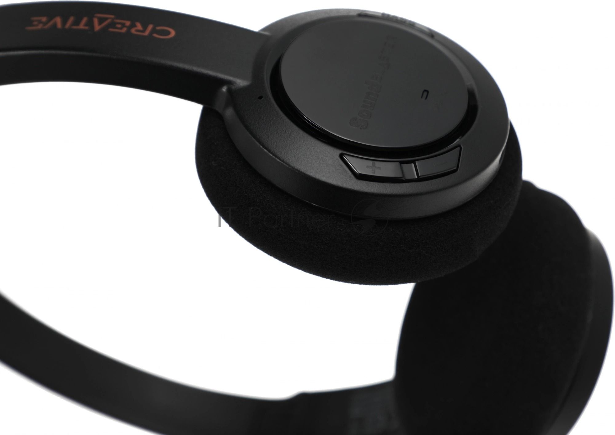 Беспроводные/проводные наушники Creative Jam V2 черный, накладные, Bluetooth + USB-C, до 22 ч