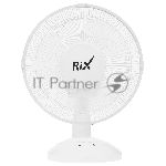 Вентилятор настольный Rix RDF-2200W белый