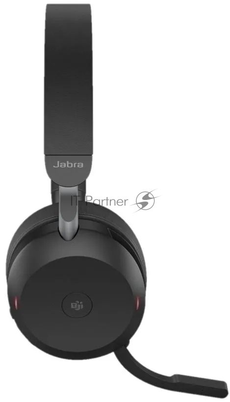 Гарнитура Jabra Evolve2 75 чёрный, беспроводная + проводная, Bluetooth, до 24 ч