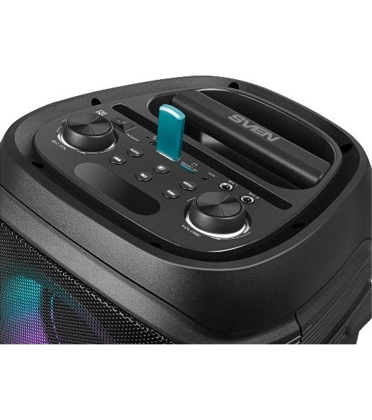 Колонка портативная SVEN PS-800 черный 100W 2.0 BT 10м 4400mAh