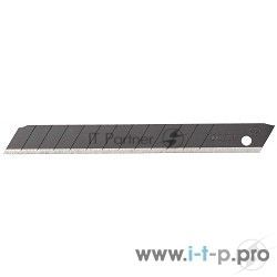 Штукатурно -малярный инструмент Лезвия OLFA сегментированные BLACK MAX, 9х80х0,38мм, 13 сегментов, 50шт OL-ABB-50B