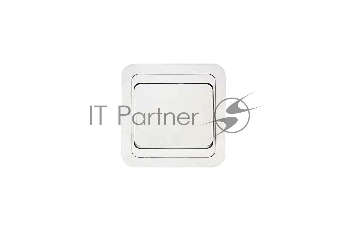 Выключатель 1-кл. Makel СП Mimoza 10А IP20 белый/белый