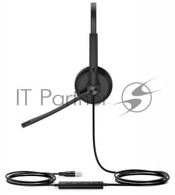 Гарнитура проводная Yealink UH34 Dual UC