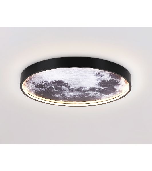 Настенно-потолочный светодиодный светильник Ambrella light FW11111 BK черный 18W LED 3000-6400K D300*38