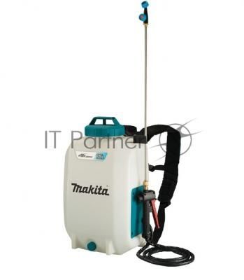 Опрыскиватель Makita DUS158Z ранц. 15л бирюзовый/белый