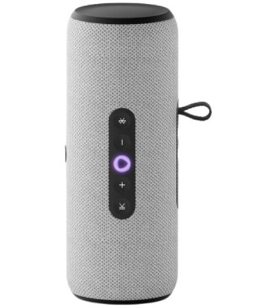 Умная колонка Яндекс Станция Стрит, 30Вт, компактная, 2 динамика, Wi-Fi, Bluetooth 5.0, Алиса, серый