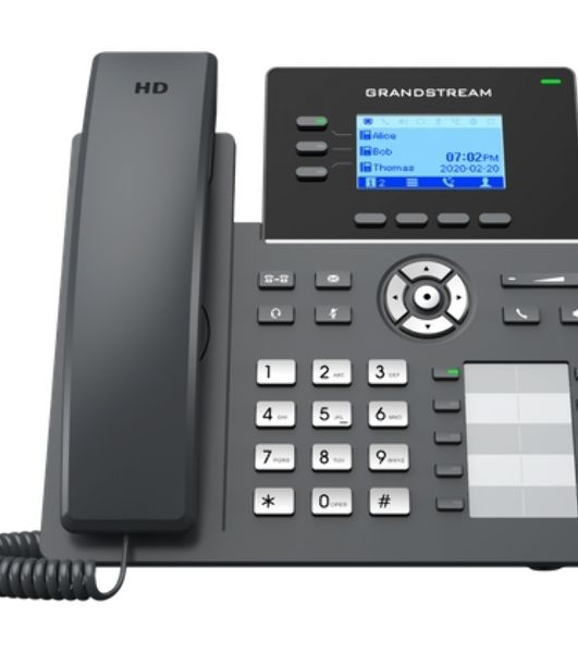 Телефон IP Grandstream GRP2604P черный
