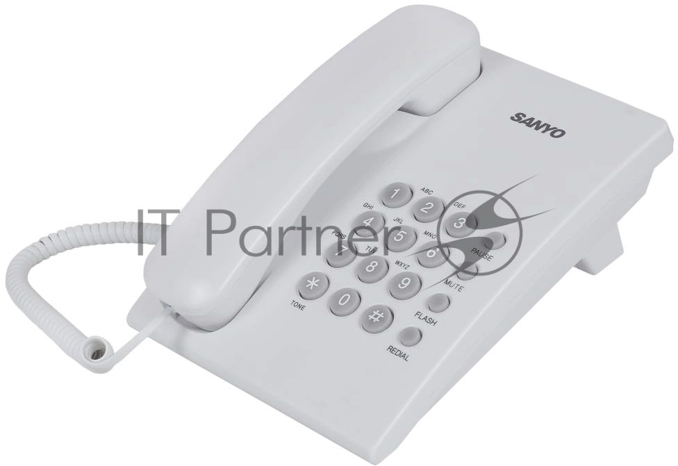Телефон проводной SANYO RA-S204W белый