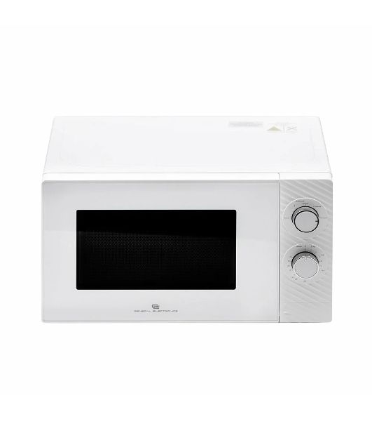 Микроволновая печь General Electronics GE-MS120W белый, 20 л, 700 Вт, переключатели - поворотный механизм