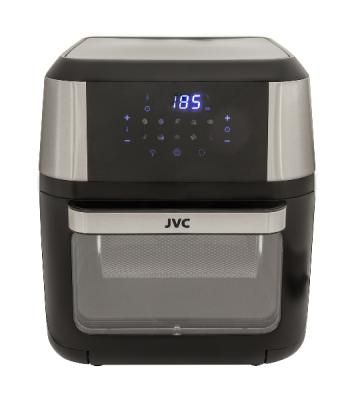 Аэрогриль JVC JK-MB060 черный, 2000 Вт, 12 л, сенсор, 9 программ