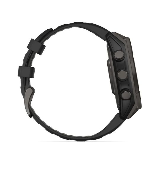 Умные часы Garmin Fenix 8, 1.6" AMOLED, Wi-Fi, Bluetooth, NFC, 100м, серый / черный