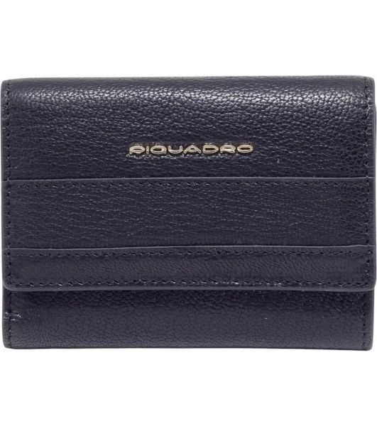 Кошелек женский Piquadro Patricia PD5216W140R/N черный натур.кожа