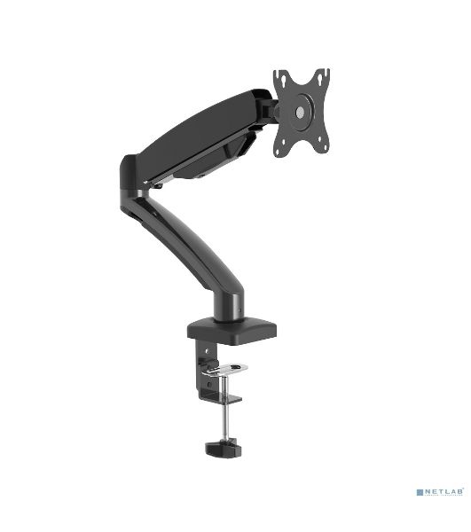 Настольное крепление Wize WDA1-32 для одного монитора 14"-32", газовая пружина, VESA 75x75, 100x100, черный